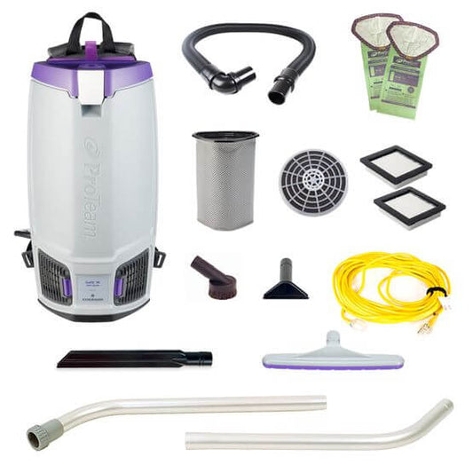 ProTeam GoFit 10 Backpack Vacuum with Tool Kit