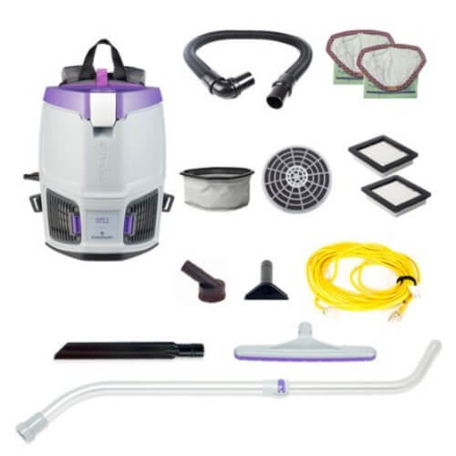 ProTeam GoFit 3 Backpack Vacuum with tool kit