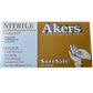 Akers Industries Black Nitrile Gloves