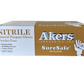 Akers black nitrile gloves