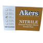 Akers Black Nitrile Gloves General Purpose 6 Mil