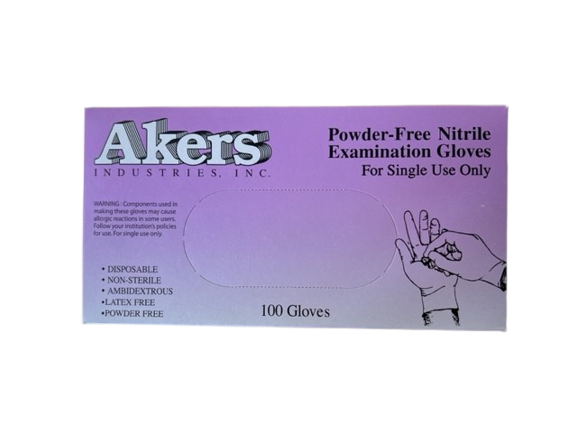 Akers Industries Nitrile Gloves